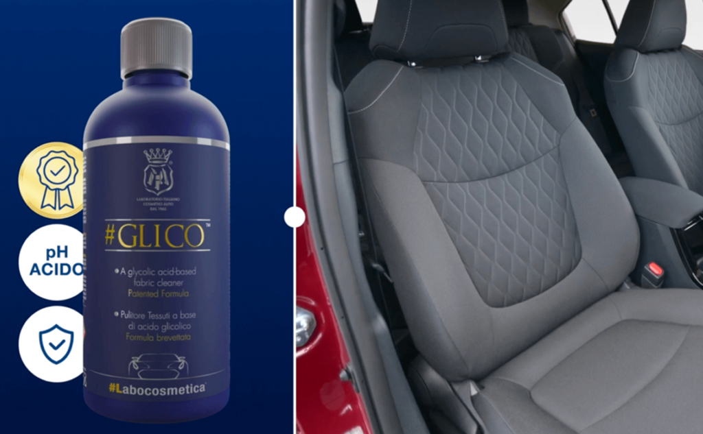 combined 2pH interior car wash cycle by Labocosmetica.